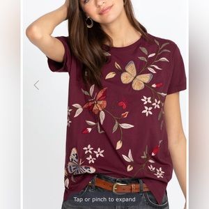 Johnny Was PENELOPE RELAXED CREW NECK TEE